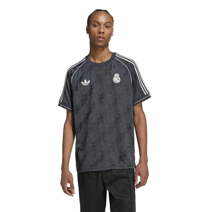 Maillot Real Madrid Lifestyle noir 2024/25